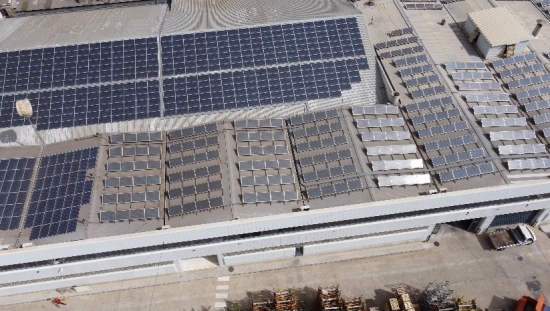 Installation du panneaux photovoltaïques