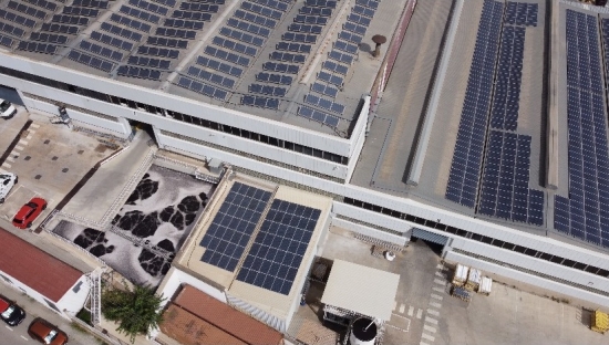Installation du panneaux photovoltaïques, février 2020